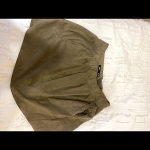 Khaki skirt